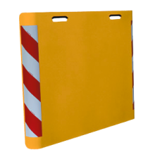 Signalgelb mit Reflektorstreifen