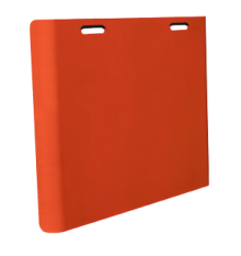 Verkehrsorange ohne Reflektorstreifen